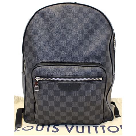 louis vuitton damier graphite backpack replica|louis vuitton black damier backpack.